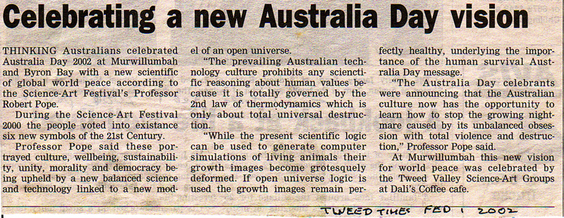 Tweed Times article