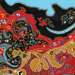 thumbnail image of 'Treasure Map' painting by Chris Degenhardt